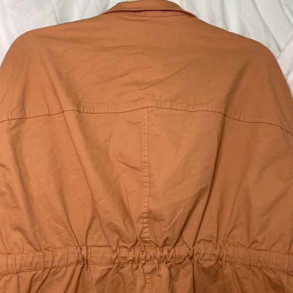 Universal Thread Women's Coral Button Up Utility Jacket Size Large - Picture 4 of 7